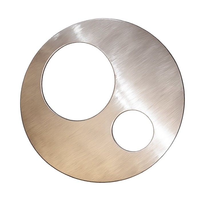 Adapterring 4 Zoll auf 2 Zoll, Edelstahl